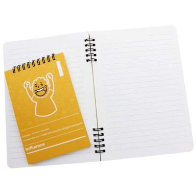 Sổ Lò Xo Note DISC? A5 - Kẻ Ngang - 160 Trang 80gsm - The Sun - D