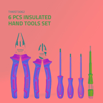 BỘ 6 CÔNG CỤ CÁCH ĐIỆN TOTAL THKIST3062 - HÀNG CHÍNH HÃNG