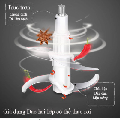 Lưỡi dao thay thế (phụ kiện dành cho máy xay thịt gia đình thế hệ mới cối inox, công suất mạnh mẽ SBJJ03)