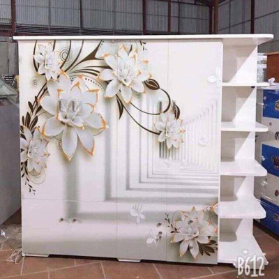 Tủ nhựa in 3D sắc nét, chống xước