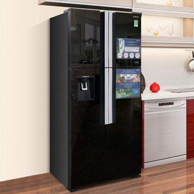 Tủ lạnh Hitachi Inverter 540 lít R-FW690PGV7 GBK