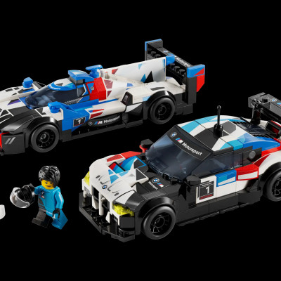 Đồ Chơi Lắp Ráp Siêu Xe BMW M4 GT3 & BMW M Hybrid V8 - Lego Speed Champions 76922 (676 Mảnh Ghép)