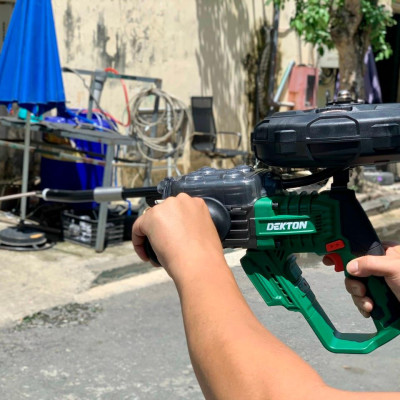 MÁY ĐI DÂY ĐIỆN ÂM TƯỜNG DÙNG PIN 21V DEKTON M21-MDD28 - HÀNG CHÍNH HÃNG