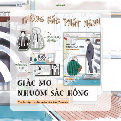 Sách - Giấc Mơ Nhuốm Sắc Hồng - Tặng Kèm 2 Bookmark Bế Hình + 1 Postcard Hai Mặt