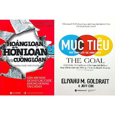Combo Sách - Hoảng Loạn, Hỗn Loạn Và Cuồng Loạn + Mục Tiêu Quá Trình Liên Tục Hoàn Thiện