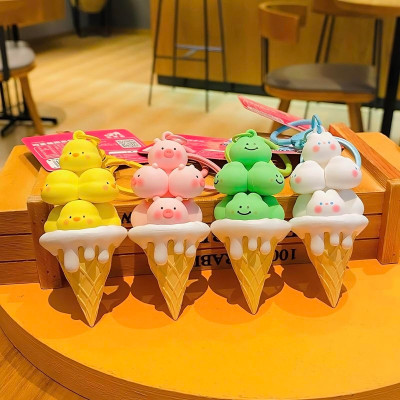 Đồ Chơi Móc Khóa Hình Cây Kem Nhiều Màu Value Toys (Mẫu ngẫu nhiên)