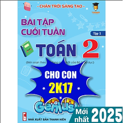 Sách - Bài tập cuối tuần Toán lớp 2 Chân trời sáng tạo (Học kì 1) VietJack