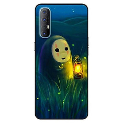 Ốp lưng dành cho Oppo Reno 3 Pro mẫu Vô Diện Cầm Đèn
