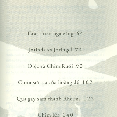 Chim Sơn Ca Của Hoàng Đế Và Những Chuyện Kể Có Cánh