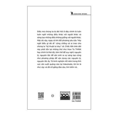 Sách - Sáng Tạo Sâu Thâu Ý Tưởng - Thái Hà Books