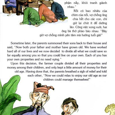 Tranh Truyện Dân Gian Việt Nam - Cha Mẹ Nuôi Con Bằng Trời Bằng Bể (Tái Bản 2024)