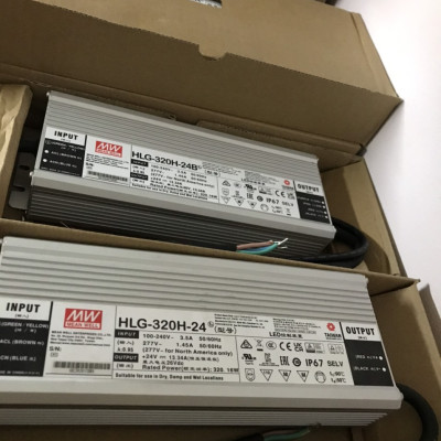 Nguồn LED 24V 13,34A HLG-320H-24 Meanwell