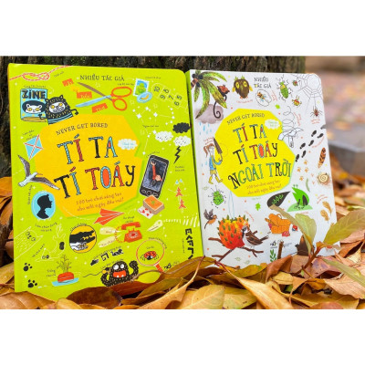 Sách - Bộ Tí ta tí toáy - Never get bored (Bìa cứng) (Trọn bộ 02 cuốn) - Nhã Nam Official