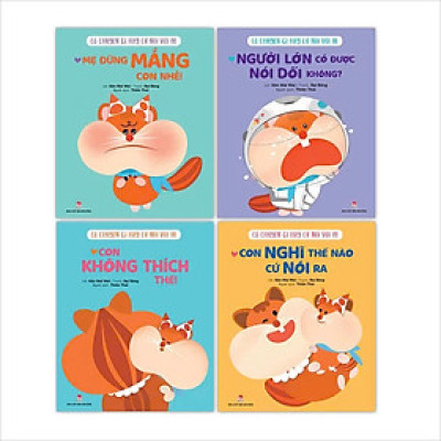 Sách - Có Chuyện Gì Hãy Cứ Nói Với Mẹ - Combo 4 Chủ Đề - Hàn Mai Mai & Đại Đăng - NXB Kim Đồng