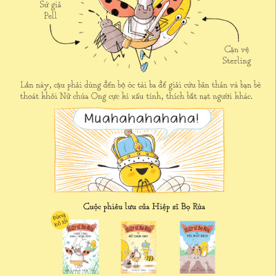 HIỆP SĨ BỌ RÙA VÀ NỮ CHÚA ONG | Corey R.Tabor | San Hô Books