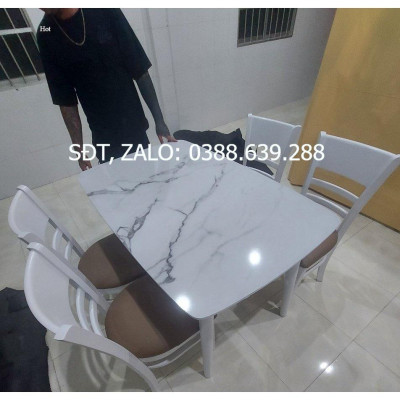 Bộ bàn ăn gia đình, chung cư giá rẻ
