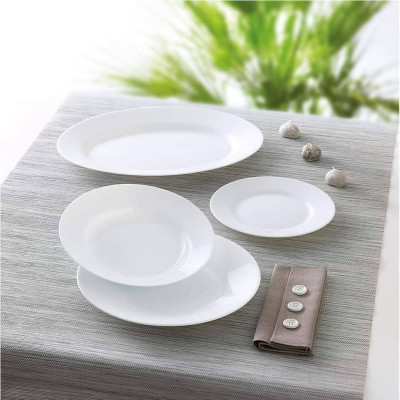 Bộ bát đĩa (tô, chén, dĩa) Luminarc thủy tinh Diwali 10 chi tiết, chịu sốc nhiệt tốt - DWCN10B