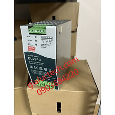Nguồn Din rail Meanwell DUPS40