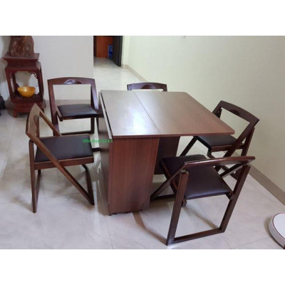 (FREESHIP 100%)BÀN ĂN THÔNG MINH GẤP GỌN ĐỦ MÃU MÃ  ( CHƯA BAO GỒM GHẾ )