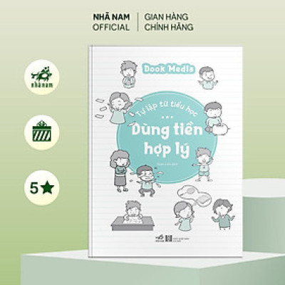 Sách - Bộ Tự lập từ tiểu học: Chăm sóc bản thân - Ngăn nắp gọn gàng - Dùng tiền hợp lý - Quản trị thời gian (Nhã Nam Official)