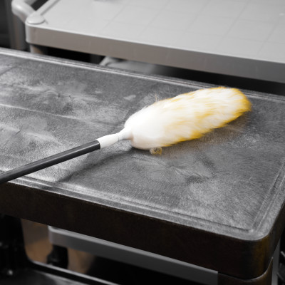 Cây phủi bụi cán nhựa thu gọn được 76-100cm HORECA TRUST mã 6987GY