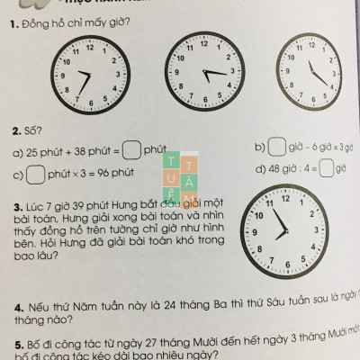 Sách - Tuyển chọn các bài toán hay và khó lớp 3