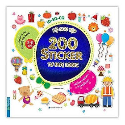 Sách - Bộ Sưu Tập 200 Sticker - Tư Duy Logic - Minh Thắng