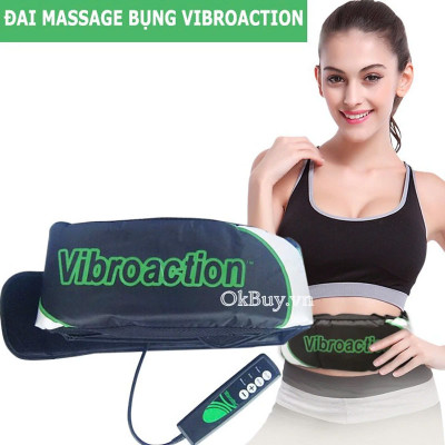 Đai Lạnh Massage Bụng Giảm eo Máy Mát Xa Bụng Vibroaction Toàn Thân