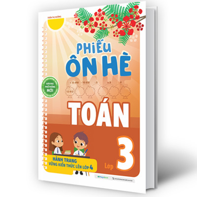 Combo Phiếu Ôn Hè Toán + Tiếng Việt Lớp 3 - Hành Trang Vững Kiến Thức Lên Lớp 4 (Bộ 2 Cuốn) (MEGA)