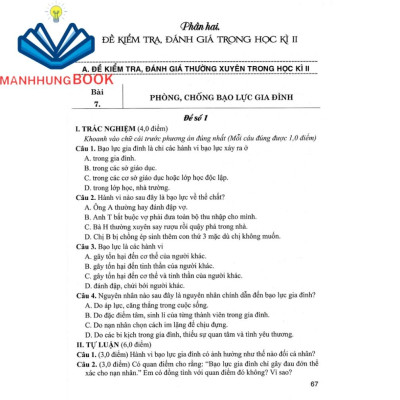 Sách - Đề Kiểm Tra, Đánh Giá Giáo Dục Công Dân 8 (Dùng Kèm SGK Kết Nối Tri Thức Với Cuộc Sống)