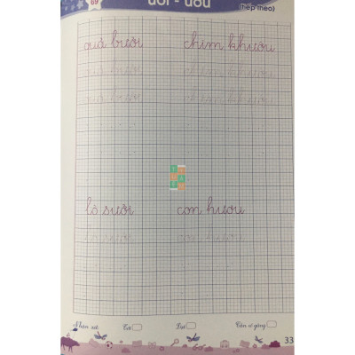 Sách - Vở luyện viết lớp 1 (Kết nối tri thức với cuộc sống)