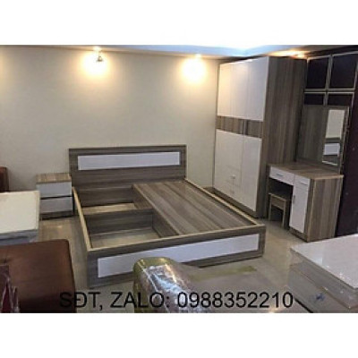 Giường tủ bàn trang điểm táp đầu giường