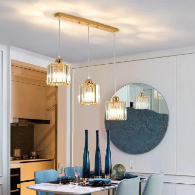 Đèn thả pha lê TOGU cao cấp trang trí nội thất hiện đại, sang trọng.