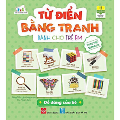 Sách - Từ Điển Bằng Tranh Dành Cho Trẻ Em - Chọn Lẻ 12 Tập - Đinh Tị Books
