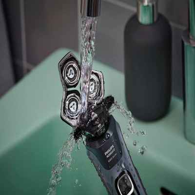 Máy cạo râu khô và ướt Philips S5880/20 đầu cạo linh hoạt 360 độ, tích hợp đầu tỉa tóc mai, bảo hành 24 tháng - Hàng chính hãng