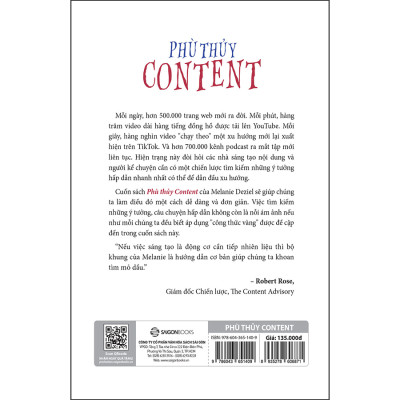 Cuốn sách dành cho những người sáng tạo nội dung : Phù Thủy Content