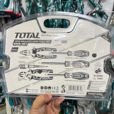 BỘ 6 CÔNG CỤ CÁCH ĐIỆN TOTAL THKIST3062 - HÀNG CHÍNH HÃNG