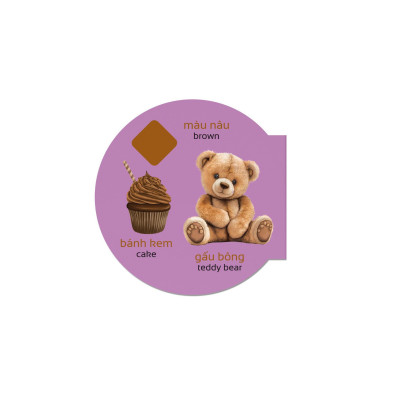 Picture Dictionary - Từ Điển Bằng Hình - Colours - Màu Sắc - Bìa Cứng