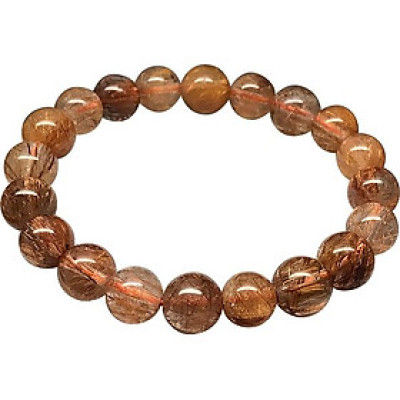 Vòng Đá Thạch Anh Tóc Đỏ Ngọc Quý Gemstones TA006