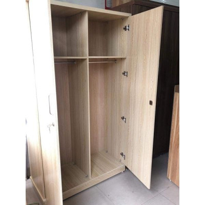 TỦ QUẦN ÁO GỖ ÉP 1M MÀU SƠ DỪA