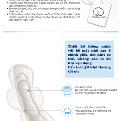 Băng vệ sinh thảo dược siêu mỏng cánh Lilian Bogam Hàn Quốc (23cm x 18miếng) thêm móc khoá