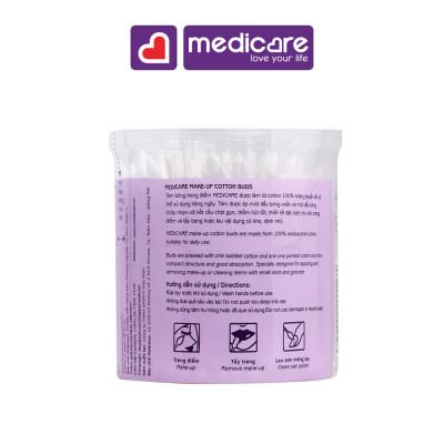 0133267 Tăm bông MEDiCARE Make up 150 cây