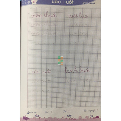 Sách - Vở luyện viết lớp 1 (Kết nối tri thức với cuộc sống)