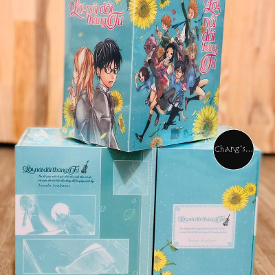 Boxset Lời Nói Dối Tháng Tư - Tặng Kèm 2 Card Nhựa Hình Nhân Vật (Bộ 12 Tập) (NXB Trẻ)