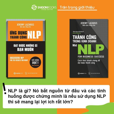 Thành công trong kinh doanh nhờ NLP: Ứng dụng thành công NLP - Tác giả Jeremy Lazarus