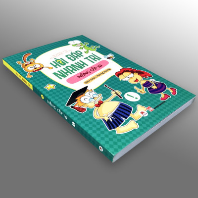 Sách Thiếu Nhi- Hỏi đáp nhanh trí - Nâng cấp IQ (Tái bản 2023)- 2HBooks