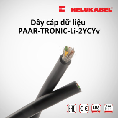Dây cáp dữ liệu HELUKABEL PAAR-TRONIC-Li-2YCYv