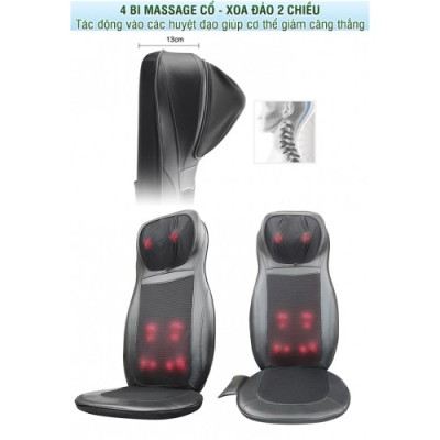 Ghế (đệm) massage ô tô hồng ngoại Puli PL-802