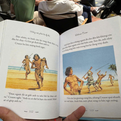 (Bìa cứng in màu) ILLUSTRATED CLASSICS - NHỮNG CUỘC PHIÊU LƯU KỲ THÚ - TÁM MƯƠI NGÀY VÒNG QUANH THẾ GIỚI, ROBINSON CRUSOE, CON MA NHÀ CANTERVILLE - Ngọc Anh dịch - Đinh Tị