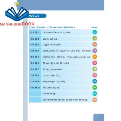 Sách - Củng Cố và Ôn Luyện Khoa Học Tự Nhiên Lớp 6 - Dùng chung cho các bộ SGK hiện hành.